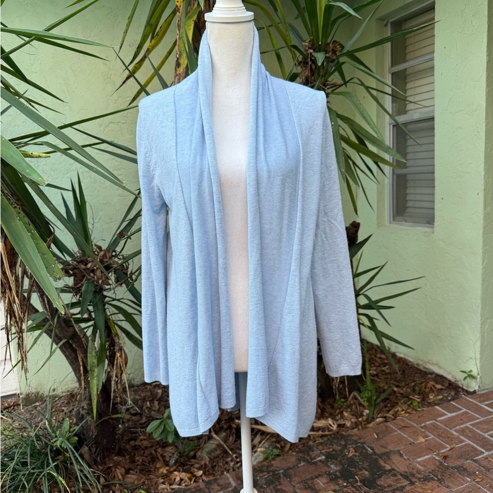 ZARA Blue Open Cardigan Kimono